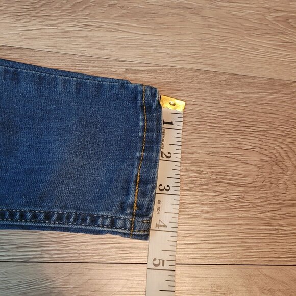 Levi's Legging Jeans Size 28 Low Rise Medium Light Wash Stretch Denim Western - Picture 9 of 10
